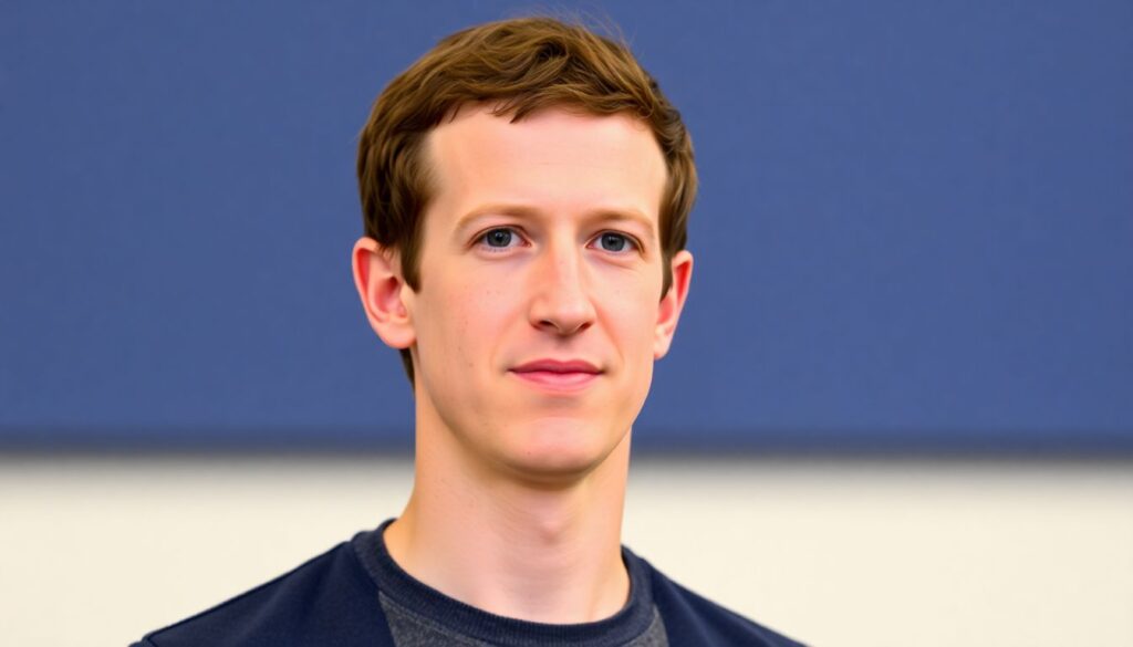 История Марка Цукерберга и создание Facebook - иллюстрация