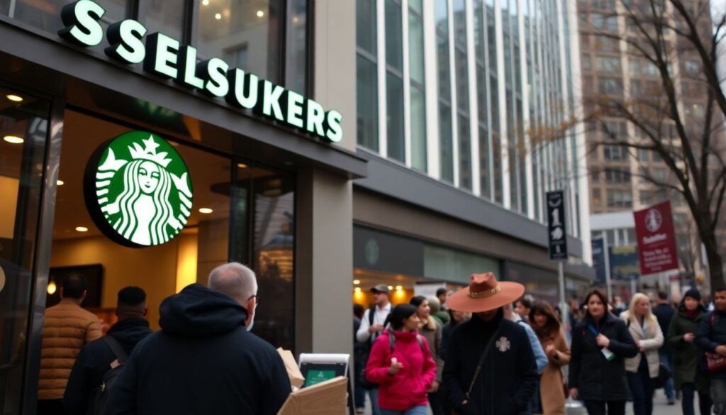 История Говарда Шульца и Starbucks - иллюстрация