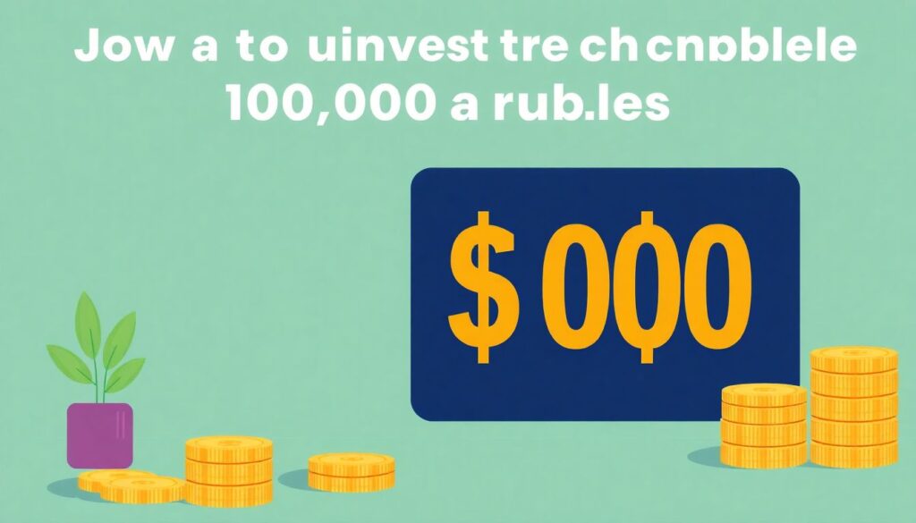 Куда вложить 100 000 рублей - иллюстрация