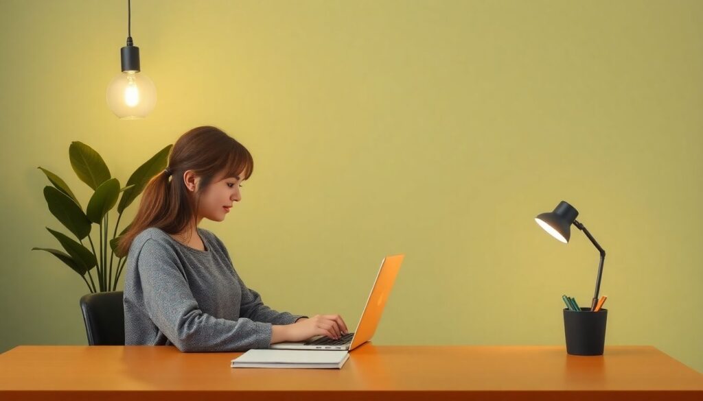 Как эффективно работать из дома и не отвлекаться - иллюстрация