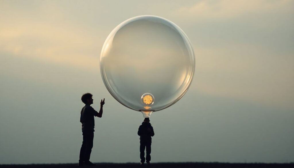 Как распознать финансовый пузырь на рынке и не потерять деньги - иллюстрация