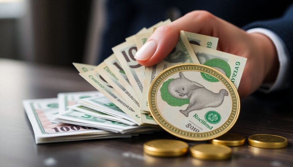 История появления денег: от ракушек до биткоина - иллюстрация