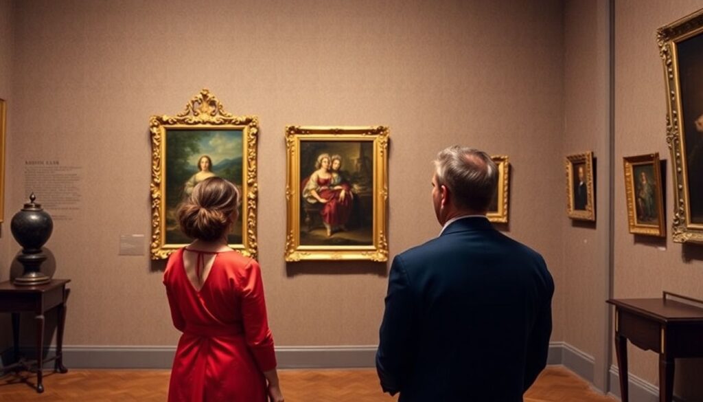 Инвестиции в искусство и антиквариат - иллюстрация