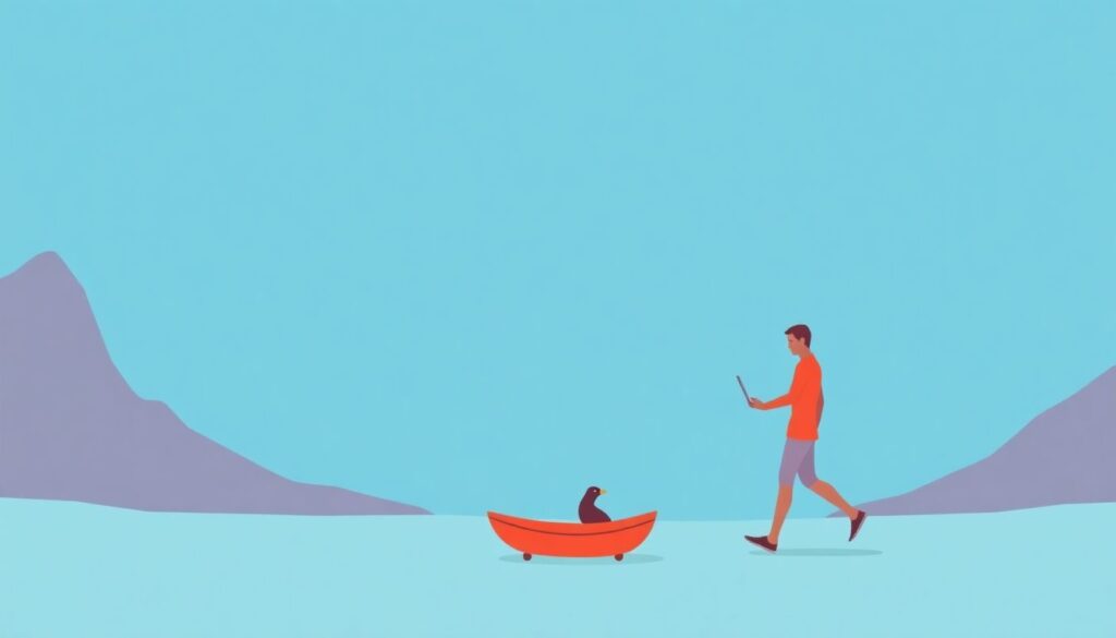 Как путешествовать по миру и работать удаленно - иллюстрация