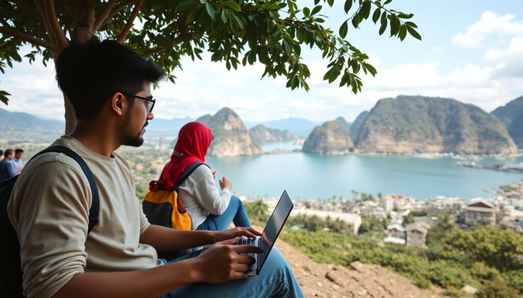 Цифровые кочевники: образ жизни и способ заработка - иллюстрация