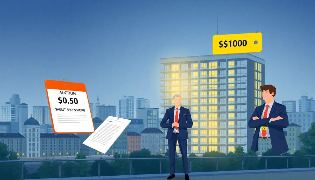 Как купить недвижимость с торгов по банкротству - иллюстрация