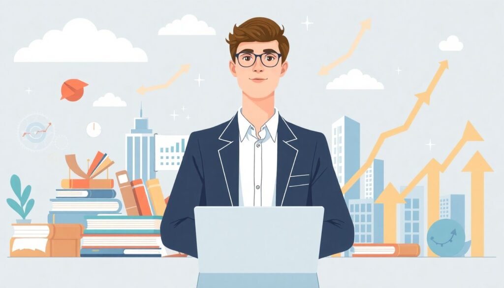 Как начать карьеру в сфере финансов - иллюстрация