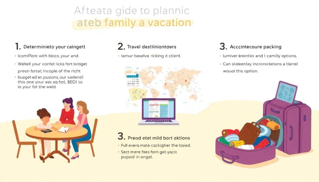 Как спланировать бюджетный семейный отдых - иллюстрация