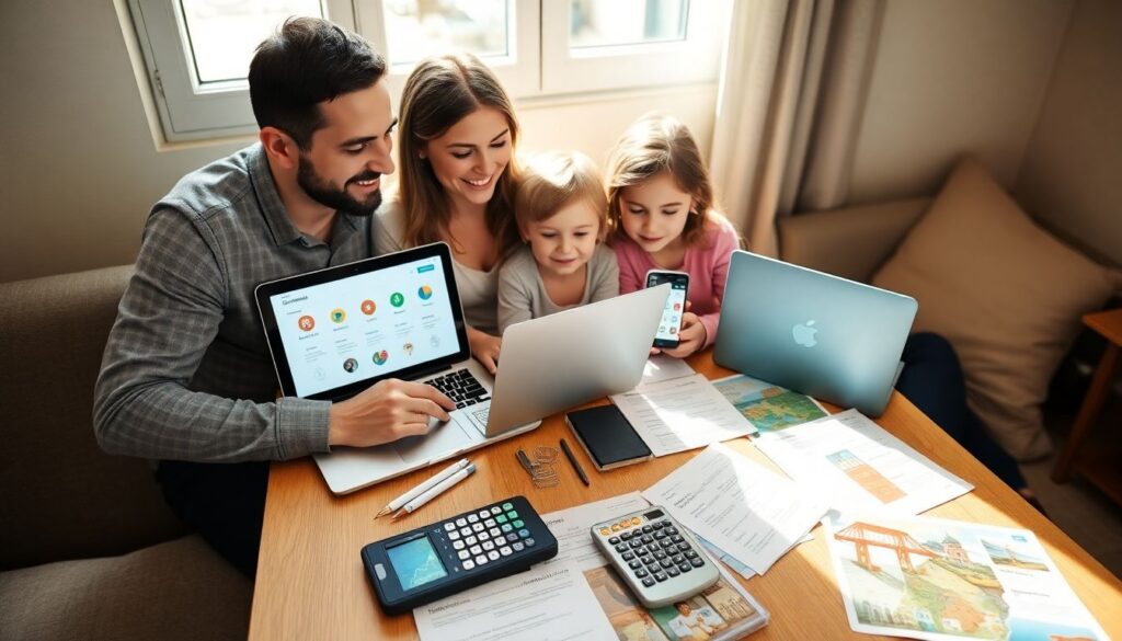 Как спланировать бюджетный семейный отдых - иллюстрация