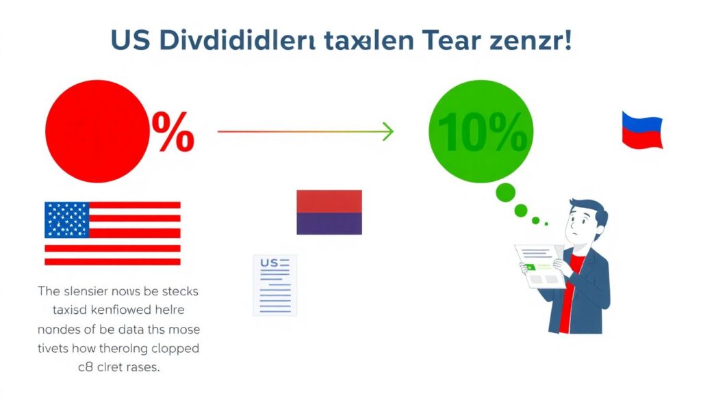 Какие налоги нужно платить с доходов от акций США - иллюстрация