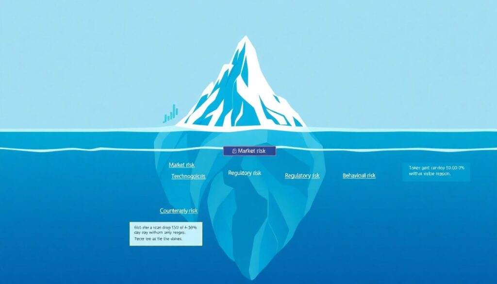 Риски инвестиций в криптовалюты - иллюстрация