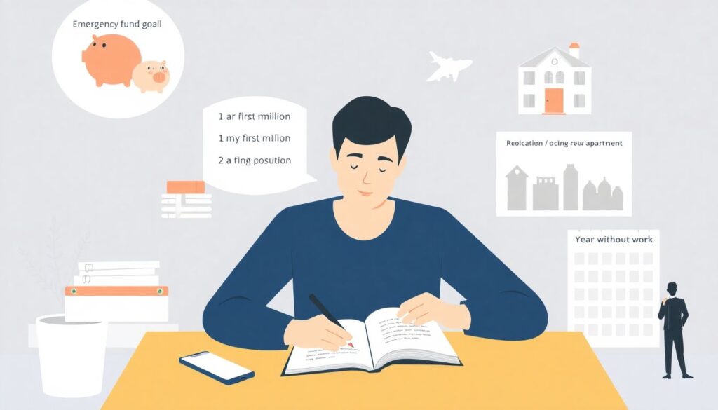 Как составить пошаговый план достижения своих финансовых целей - иллюстрация