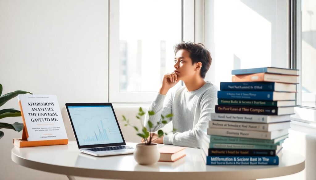 Как использовать аффирмации и визуализации для достижения целей - иллюстрация